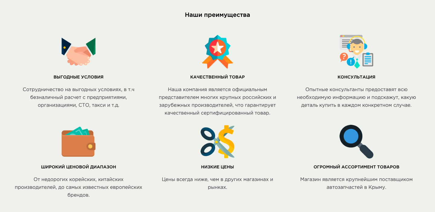 Интернет-магазин автозапчастей «АвтоВсе»